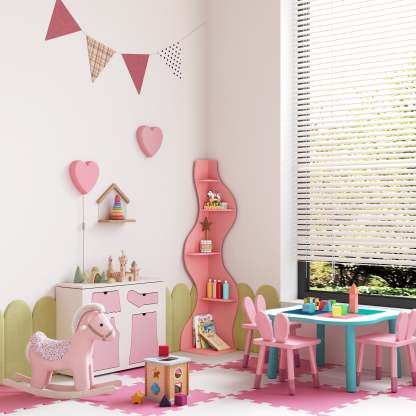 KYLIZE Viva La Vida Series Flamenco Wave Display Shelf