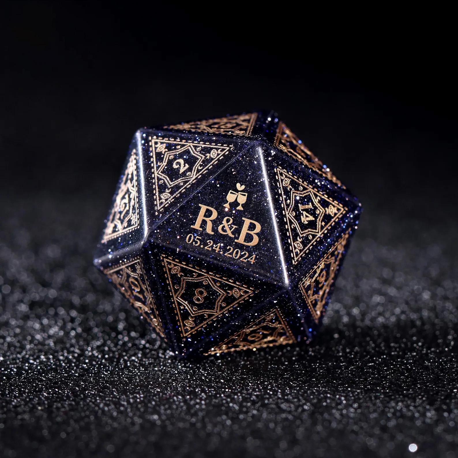 🎁Mother's Day Sale-Custom D20 Dice Personalized D&D Gift