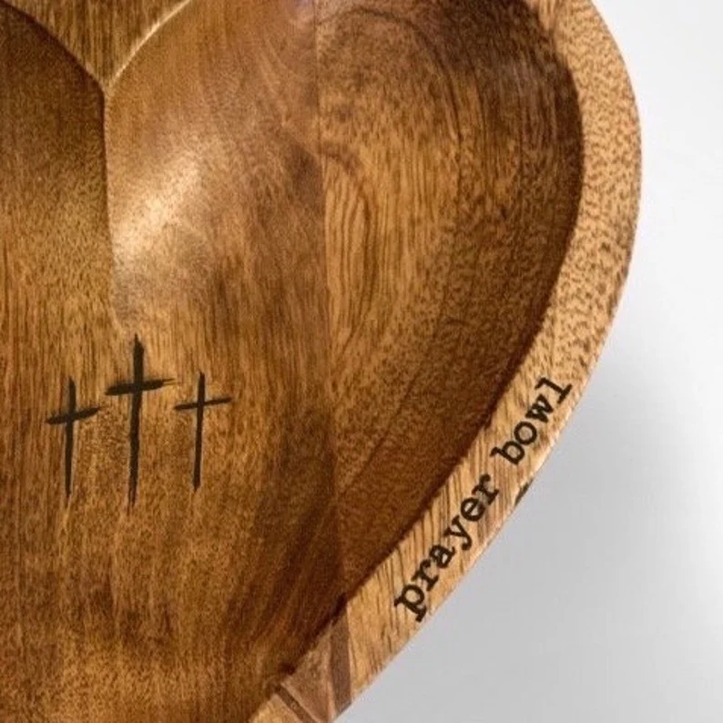 Mother's Day Sales - 45% OFF🔥-New Heart Prayer Bowl Modern Cross religious gifts