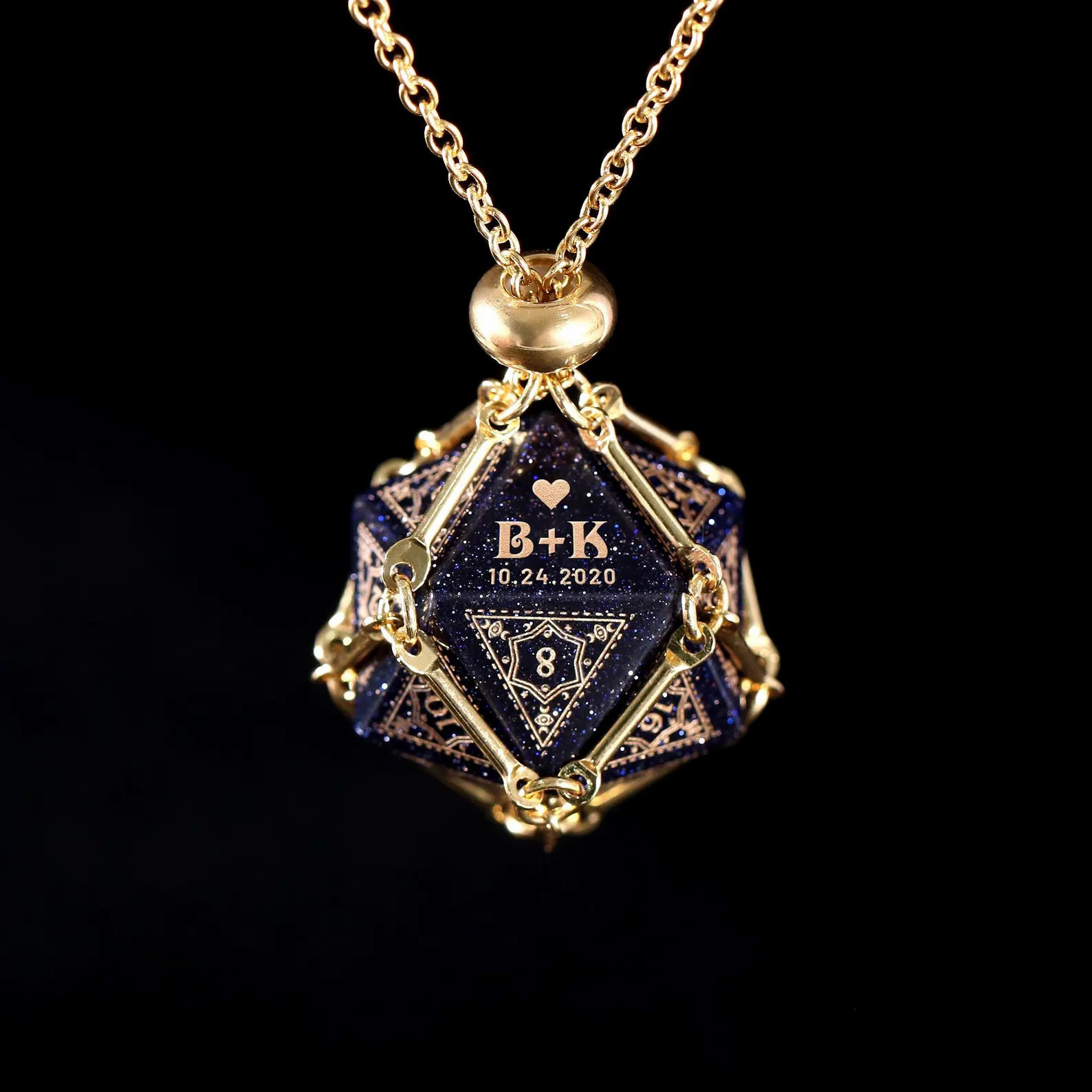 🎁Mother's Day Sale-Custom D20 Dice Personalized D&D Gift