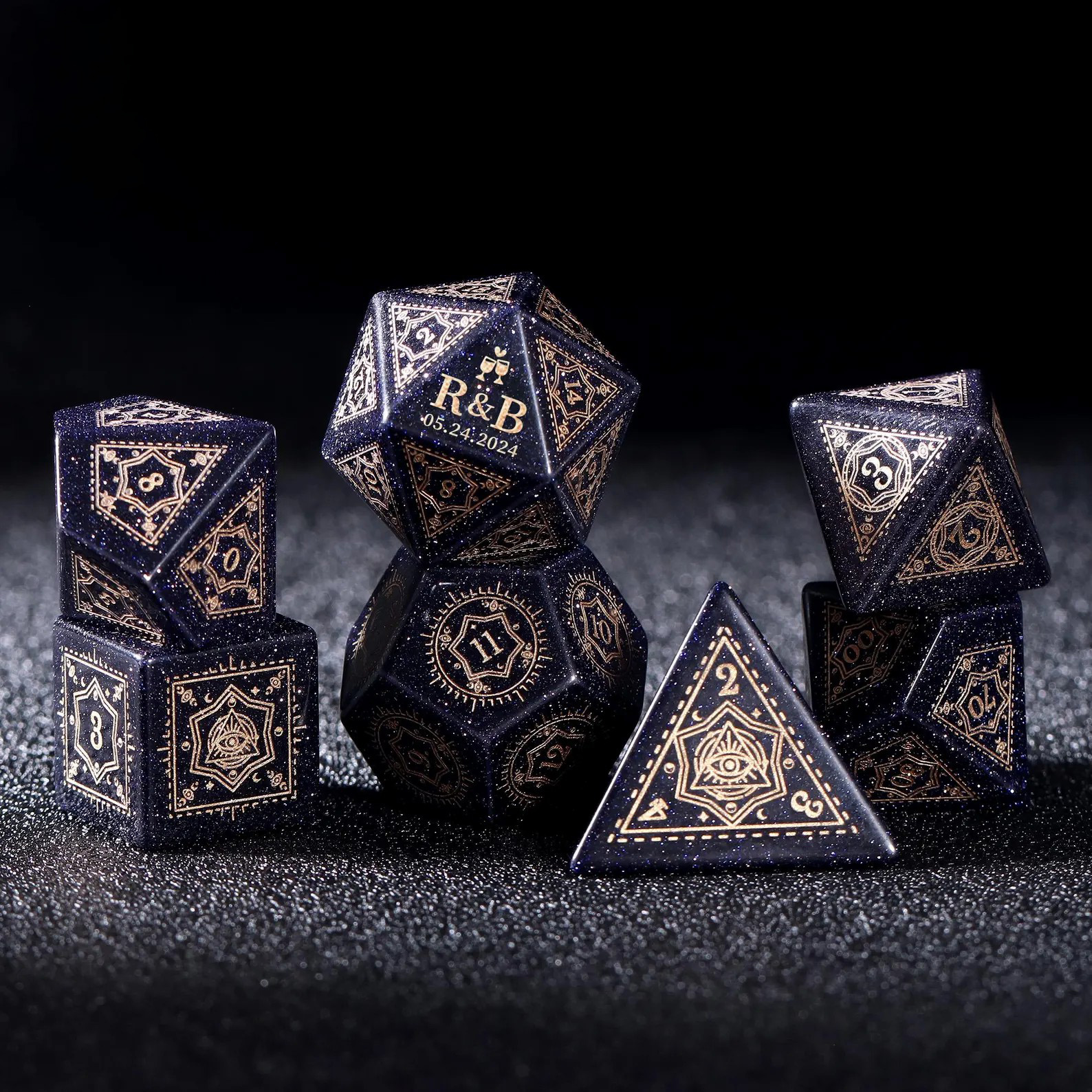 🎁Mother's Day Sale-Custom D20 Dice Personalized D&D Gift