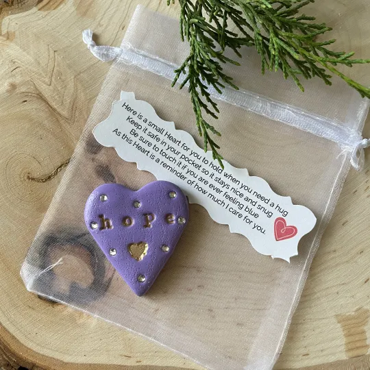 💕 Healing Pocket Heart for Prayer