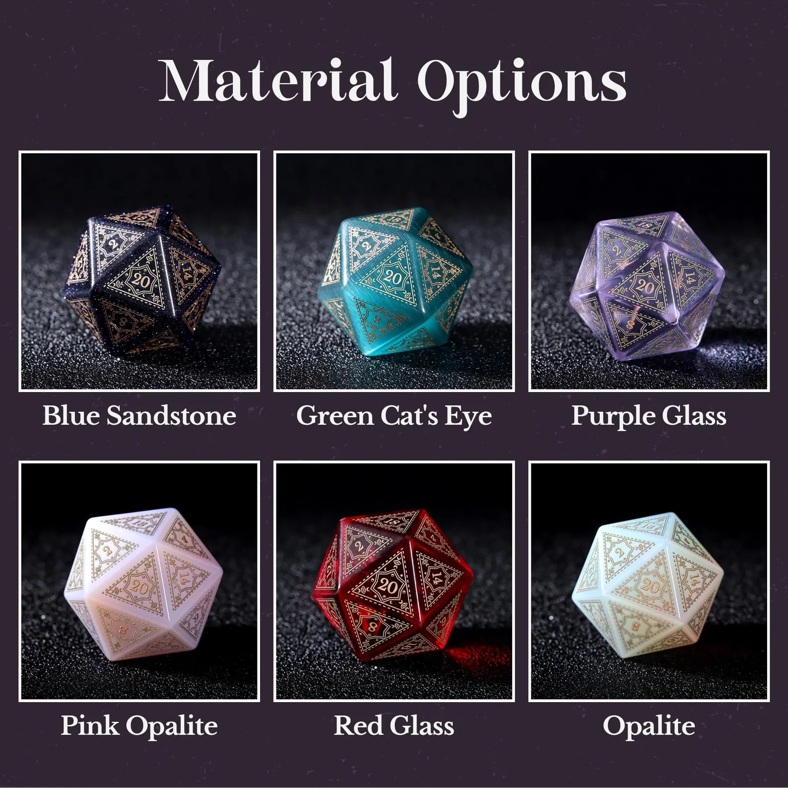 🎁Mother's Day Sale-Custom D20 Dice Personalized D&D Gift