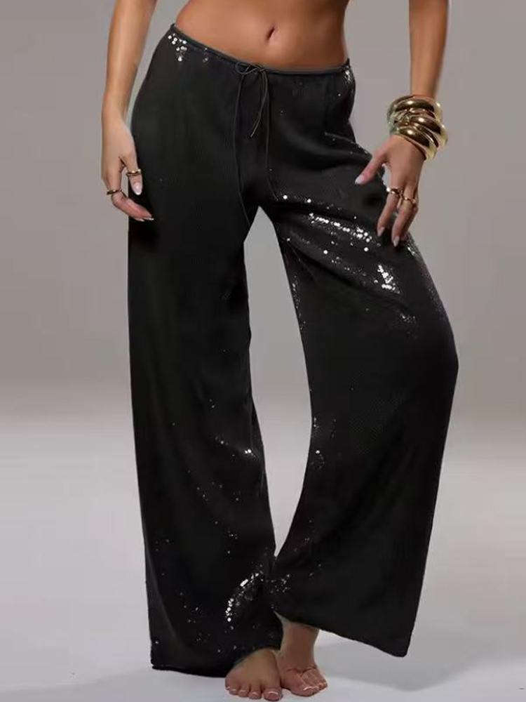 Women's sequined pants