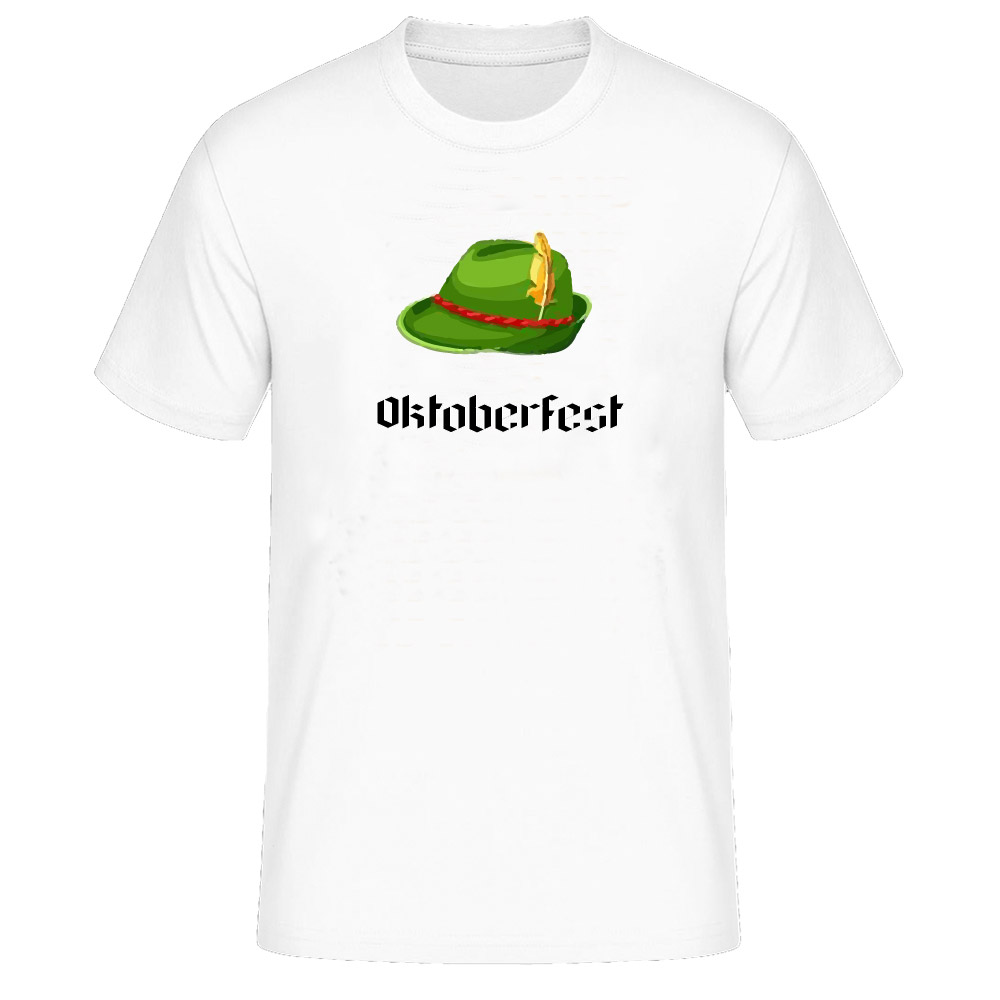 Oktoberfest 2024 Bier  T-Shirt Trachtenhut Druck