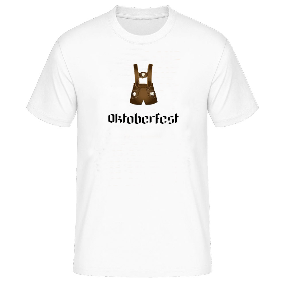Oktoberfest 2024 Bier T-Shirt Trachtenhose Druck