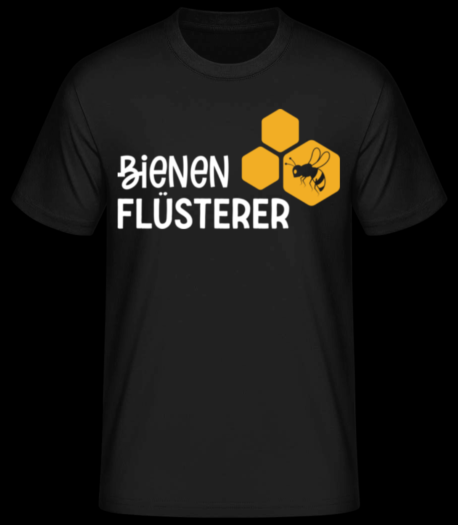 Bienen Flüsterer rosa T-Shirt für Herren