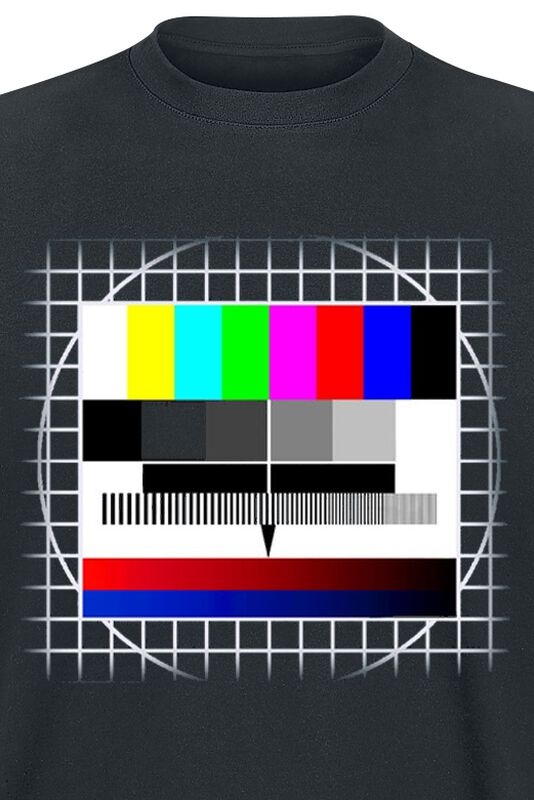 "Testbild" T-Shirt schwarz für Männer