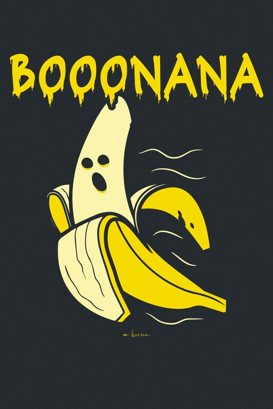 "Boonana" T-Shirt schwarz für Männer