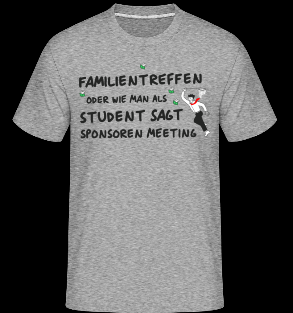 Studenten Sponsoren Meeting grau T-Shirt für Herren
