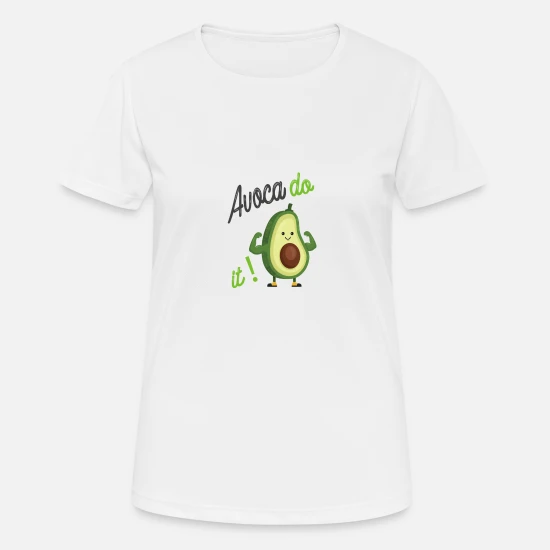 Avocado it! weiß T-Shirt für Frauen 
