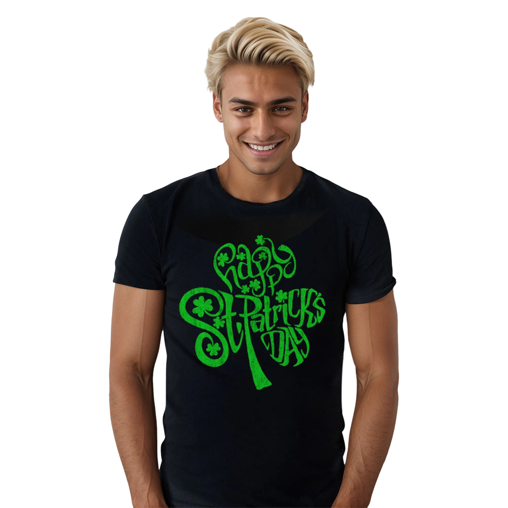 St. Patricks Day Herren schwarz T-Shirt