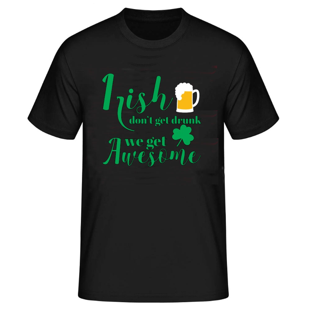 St Patricks Day - Irish - Bier - Funny Herren schwarz T-Shirt