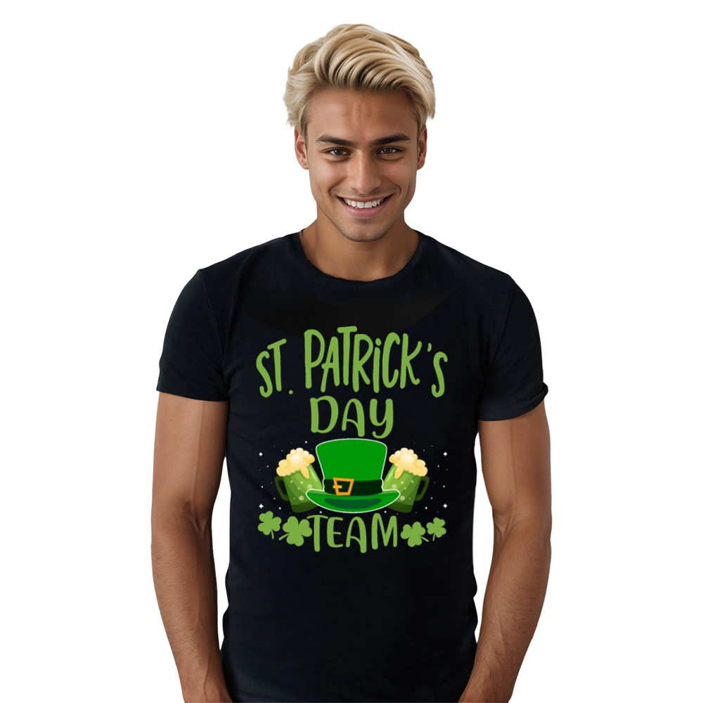 St. Patrick's Day  Bier - Funny Herren schwarz T-Shirt