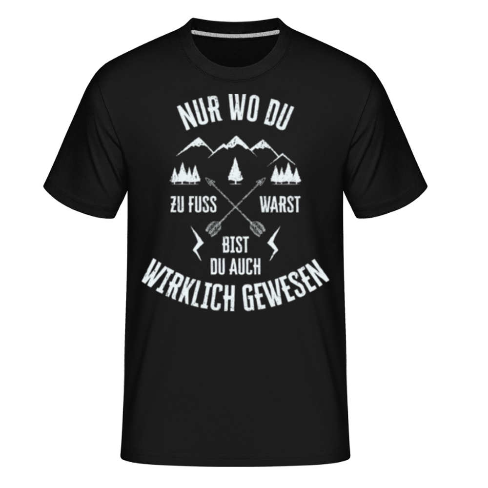 Ich Kenn Da Ne Abkürzung schwarz T-Shirt für Herren