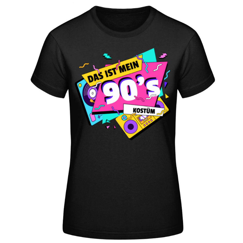 Das ist Mein 90s Outfit schwarz Männer T-Shirt