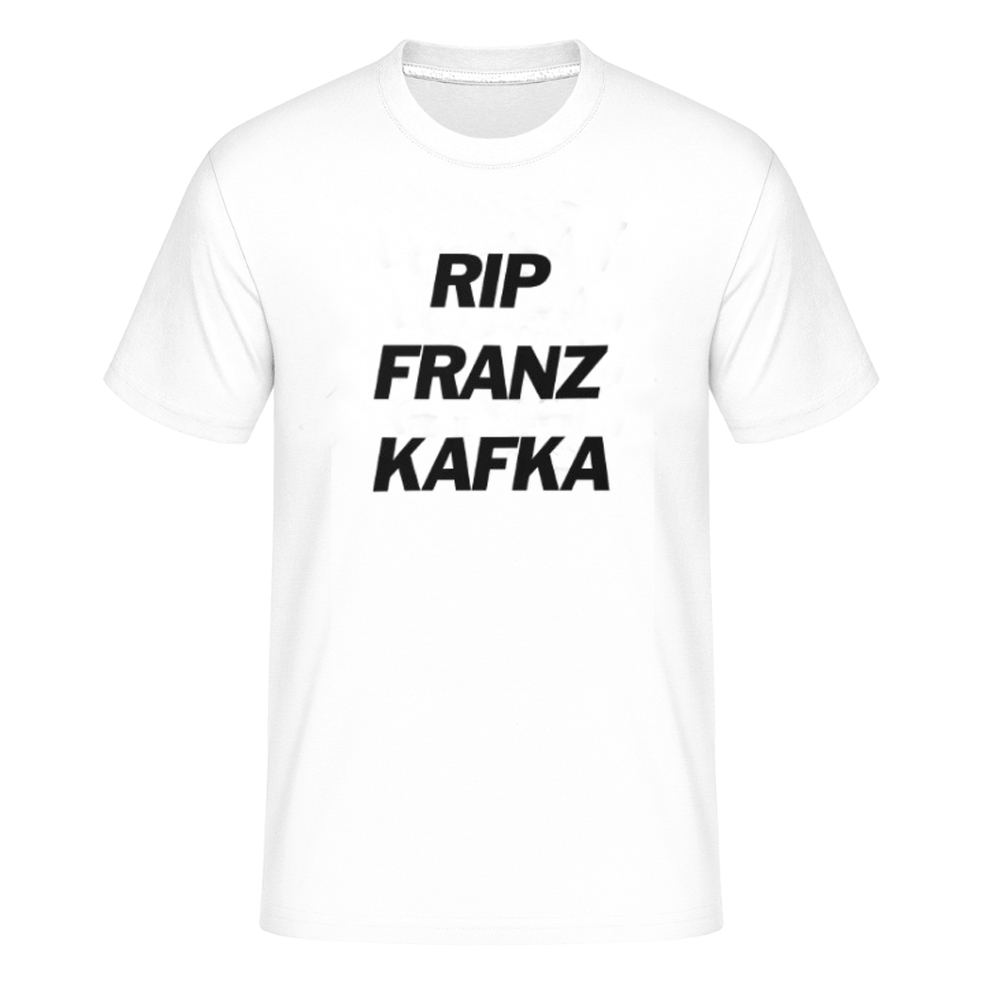 "Rip Franz Kafka" T-Shirt weiß für Herren
