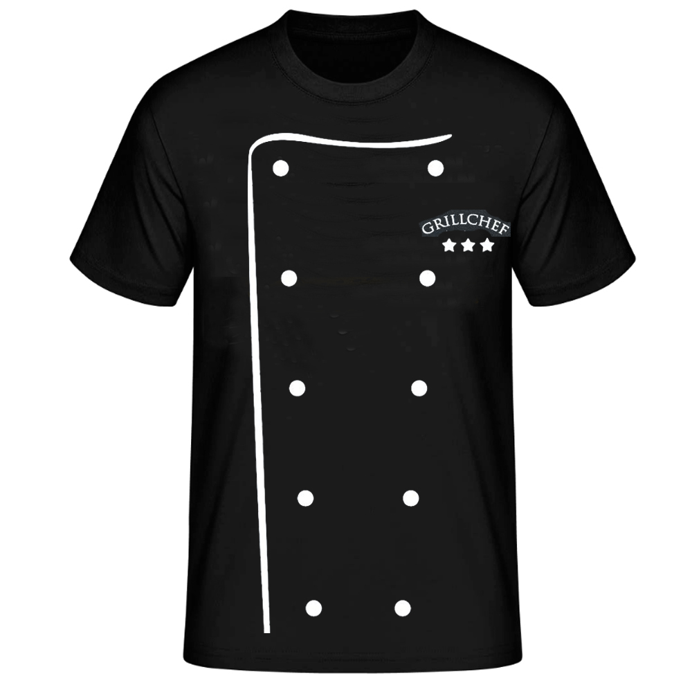 "Grillchef" T-Shirt für Herren