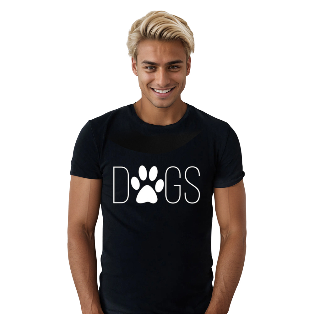 Hunde Dogs schwarz T-Shirt