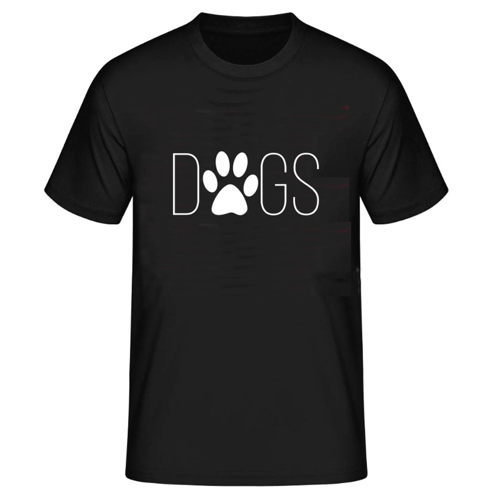 Hunde Dogs schwarz T-Shirt