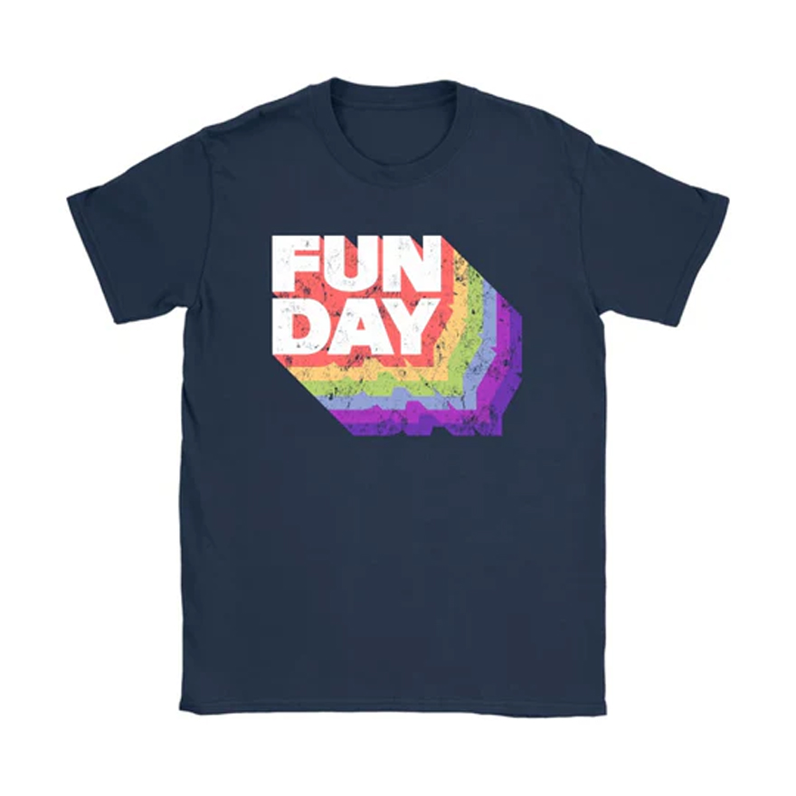 Sunday Funday Geschenk Couple T-Shirt
