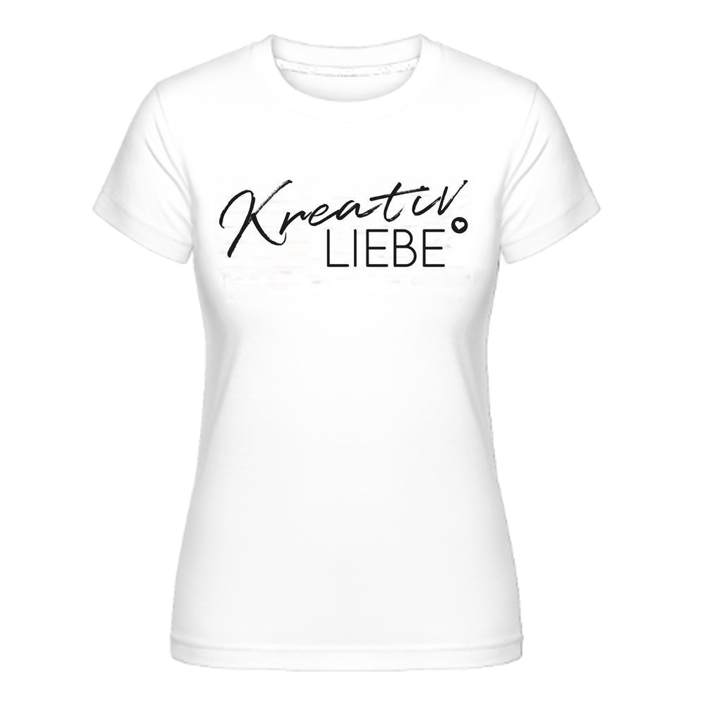 Muttertag Kreativliebe Damen weiß kurzarm T-Shirt