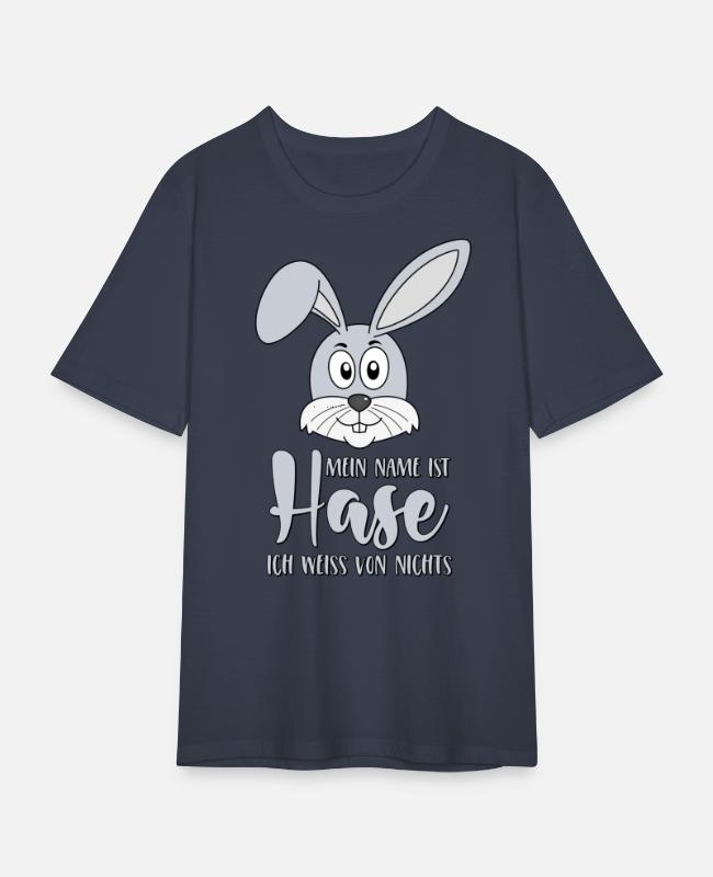 Mein Name ist Hase Ich weiss von nichts schwarz T-Shirt für Herren