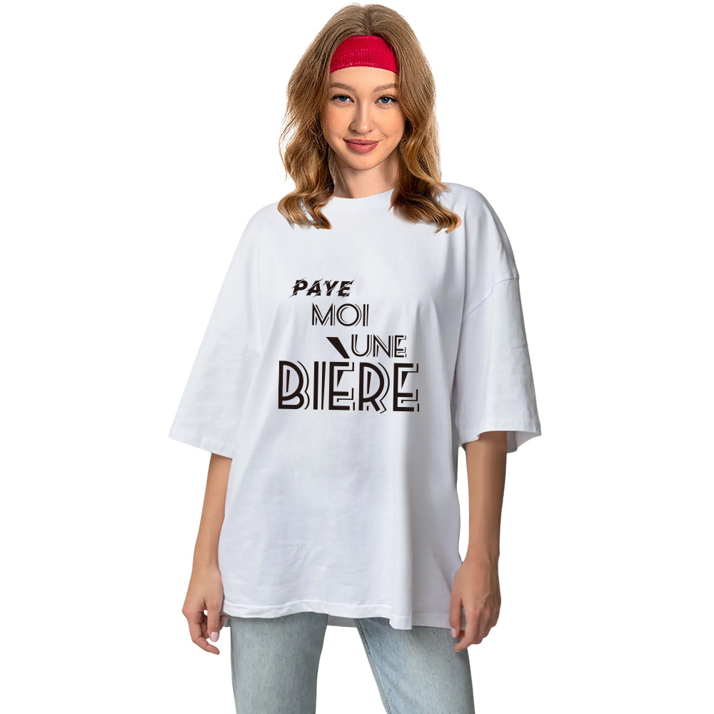 T-shirt 'Paye Moi Une Bière' Costume