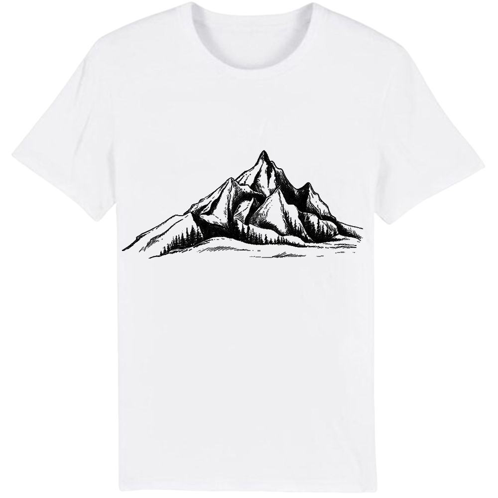 T-shirt Adulte Naturellement Montagne Costume Ver.G