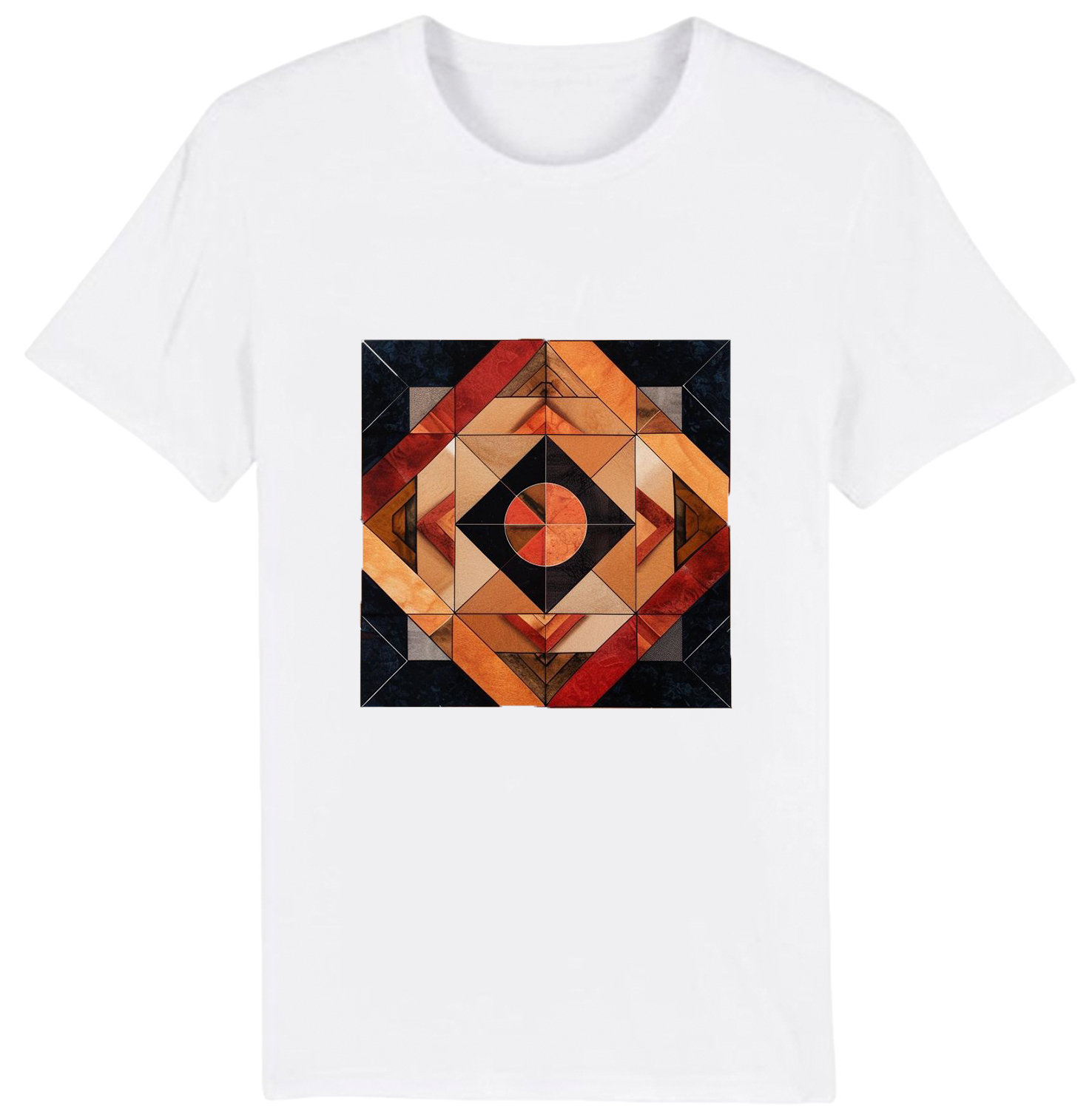 T-shirt Imprimé Figure Géométrique Costume Ver.B