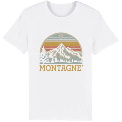T-shirt Adulte Naturellement Montagne Costume