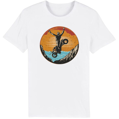 T-shirt Adulte Sport Extrêmes Moto Tout-terrain Costume