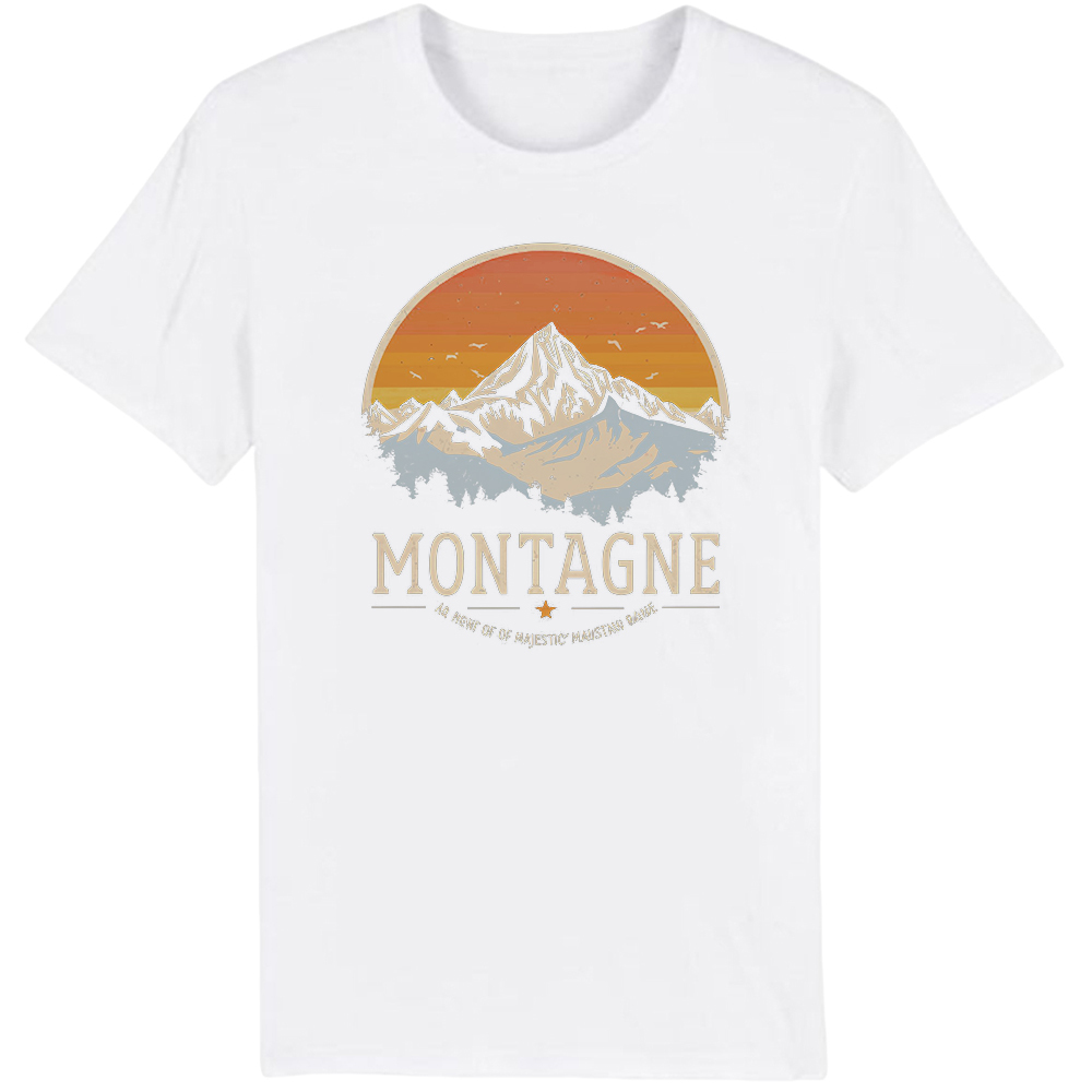T-shirt Adulte Naturellement Montagne Costume Ver.B