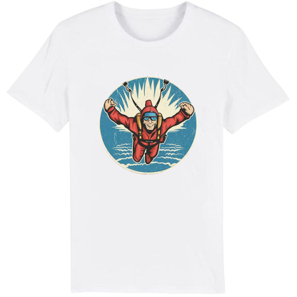 T-shirt Adulte Sport Extrêmes Saut en Parachute Costume Ver.2