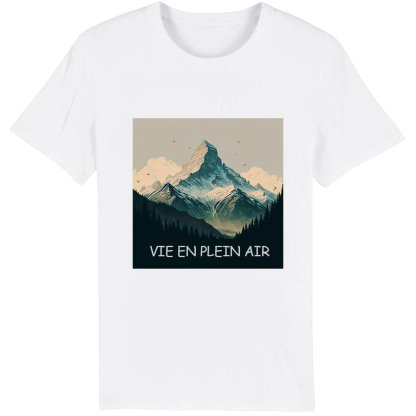 T-shirt Adulte Naturellement 'Vie en Plein Air' Costume