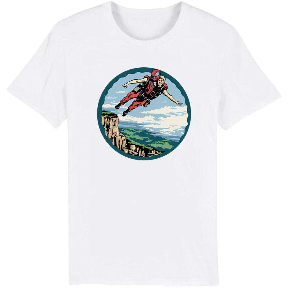 T-shirt Adulte Sport Extrêmes Saut en Parachute Costume 