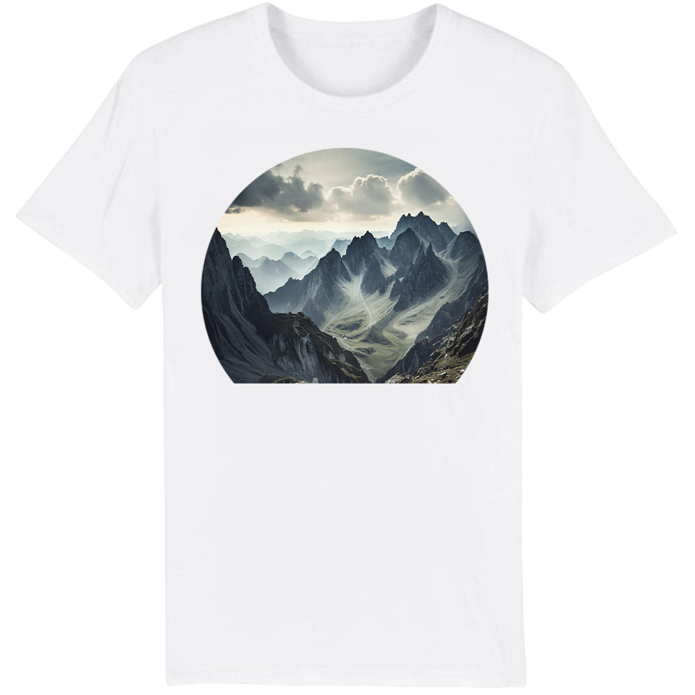 T-shirt Adulte Naturellement Montagne Costume Ver.D