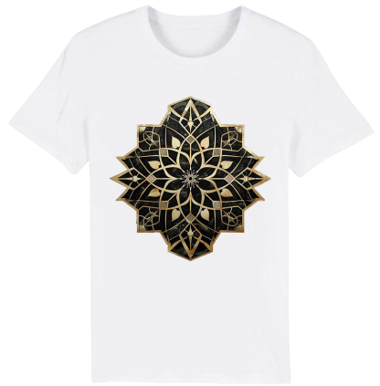 T-shirt Imprimé Figure Géométrique Costume Ver.G