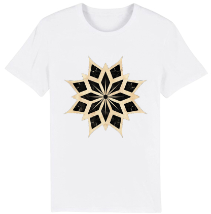 T-shirt Imprimé Figure Géométrique Costume Ver.G