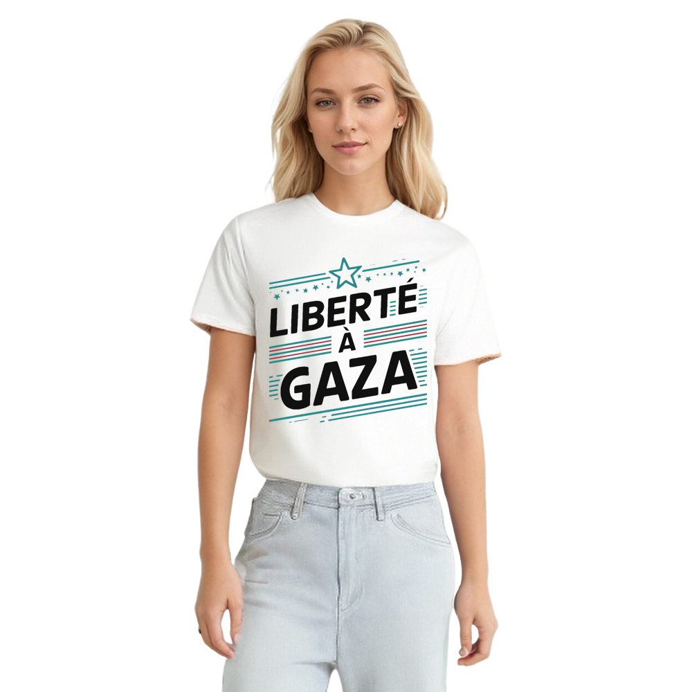 T-shirt 'Liberté à Gaza' Costume