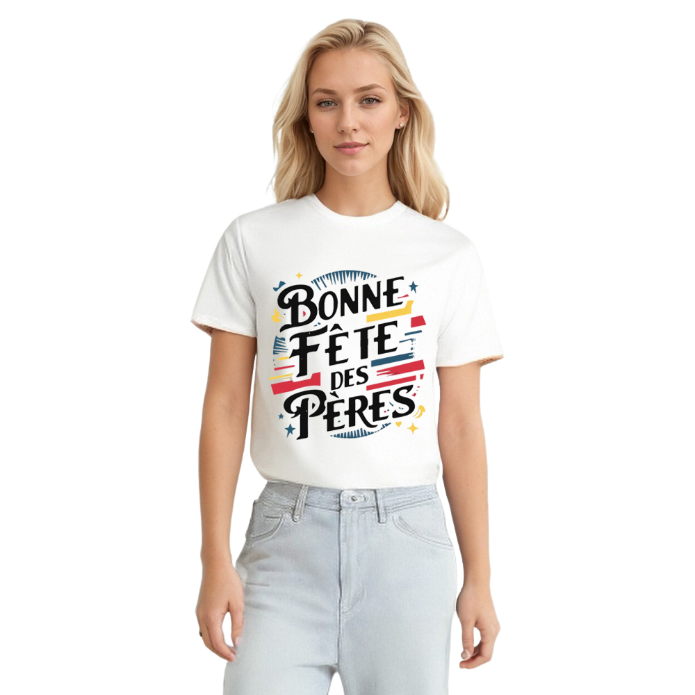 T-shirt 'Bonne Fête des Pères' Costume