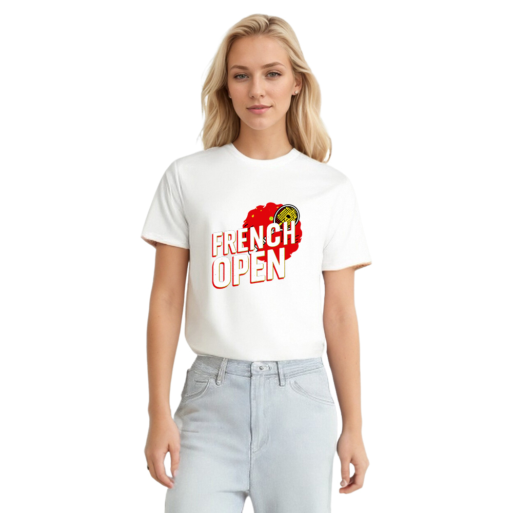 T-shirt Sport Tennis 'French Open' Costume