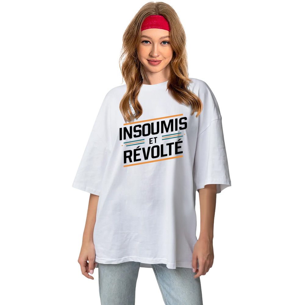 T-shirt 'Insoumis et Révolté' Cos