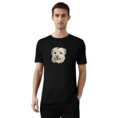 Animal Esquisse d'un Chiot Mignon T-shirt