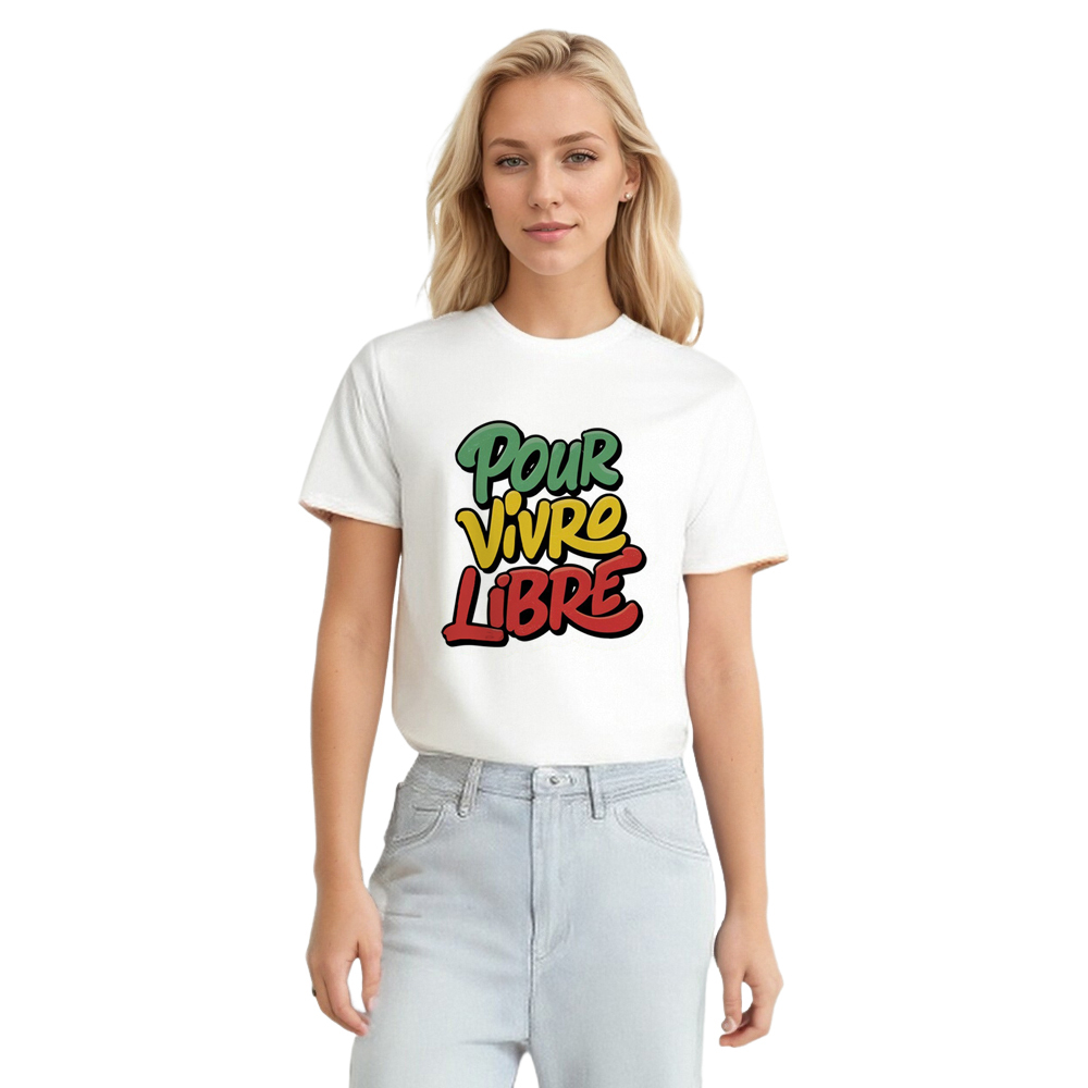 T-shirt 'Pour Vivre Libre' Costume
