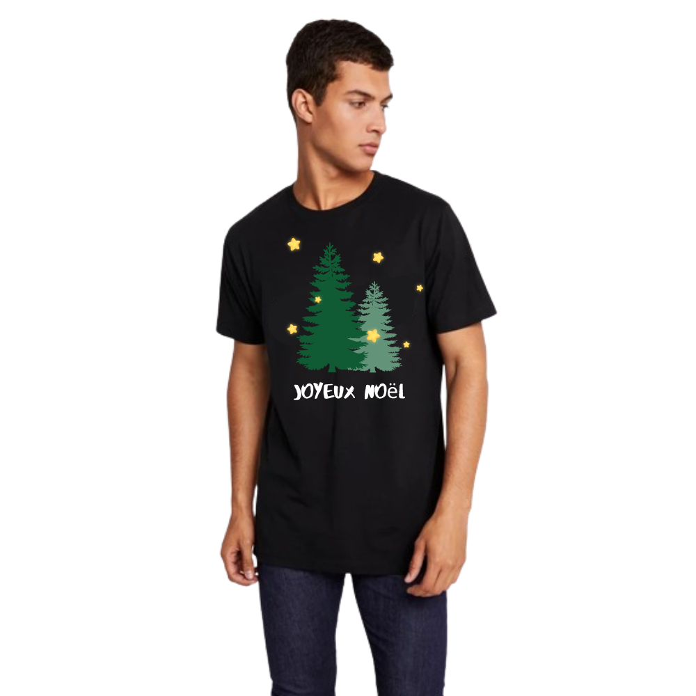 T-shirt Sapin de Noël 'Joyeux Noël' Pour Noël