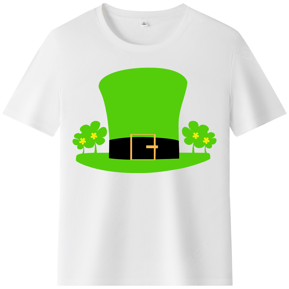 T-shirt Chapeau Vert de la Saint-Patrick