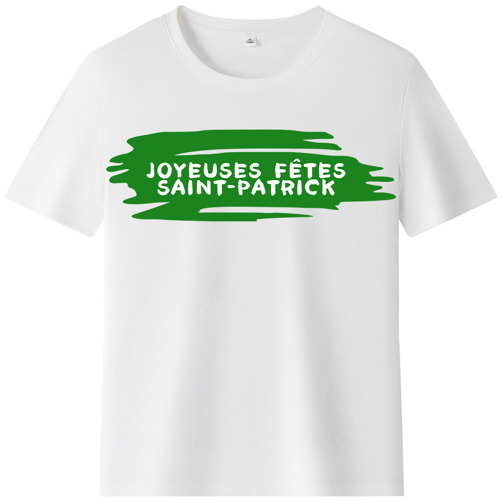T-shirt Joyeuses Fêtes Saint-Patrick Pour Saint-Patrick