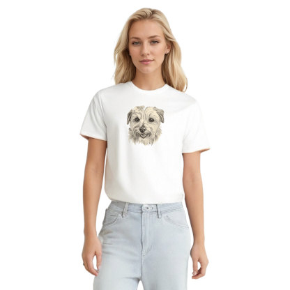 Animal Esquisse d'un Chiot Mignon T-shirt