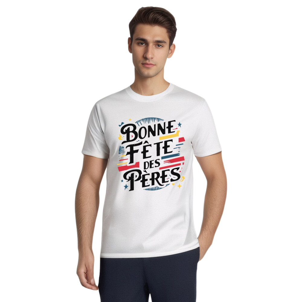 T-shirt 'Bonne Fête des Pères' Costume
